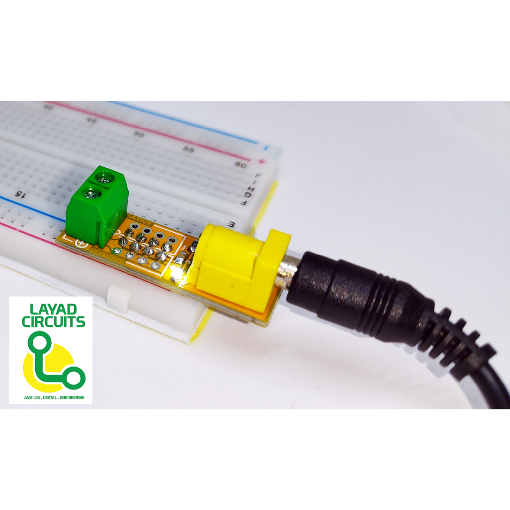 DC Jack Module Breakout Board v2 for Arduino or Raspberry Pi Projects ...