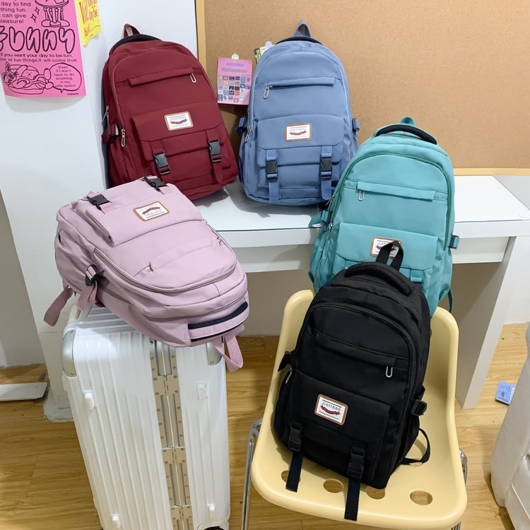 Mumu 9077 Cute Japanese Students School Back Pack Unisex College Bag ...