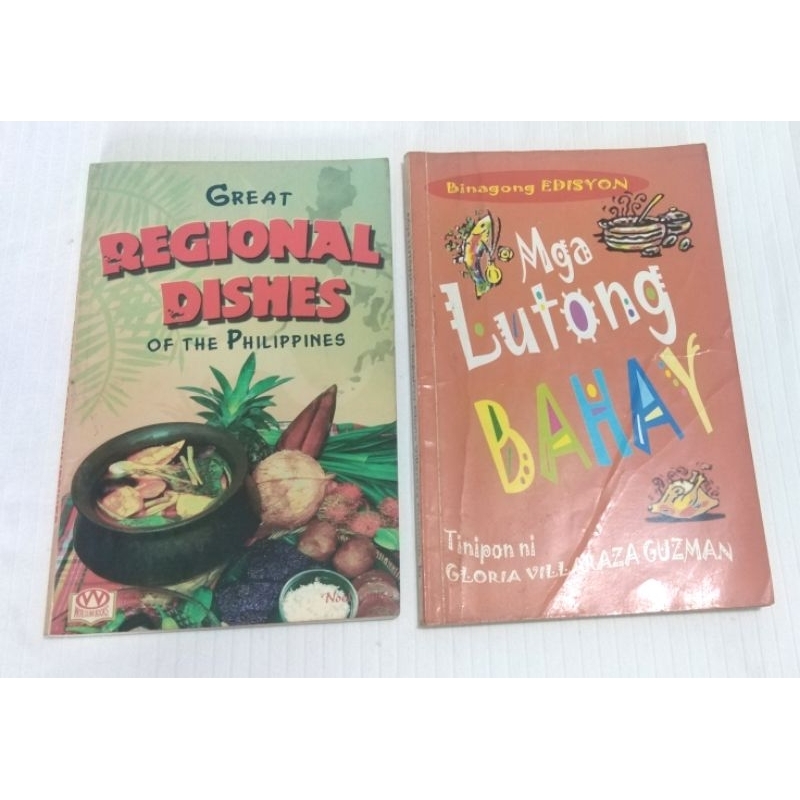 FILIPINO COOKBOOKS. Great Regional Dishes of the Philippines / Mga ...