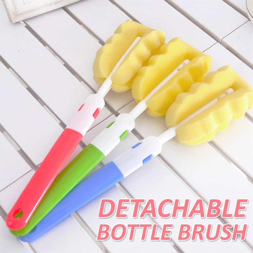 Cleaning Sponge for Baby Bottle Fit Cleaner Feeding Container with Soft ...