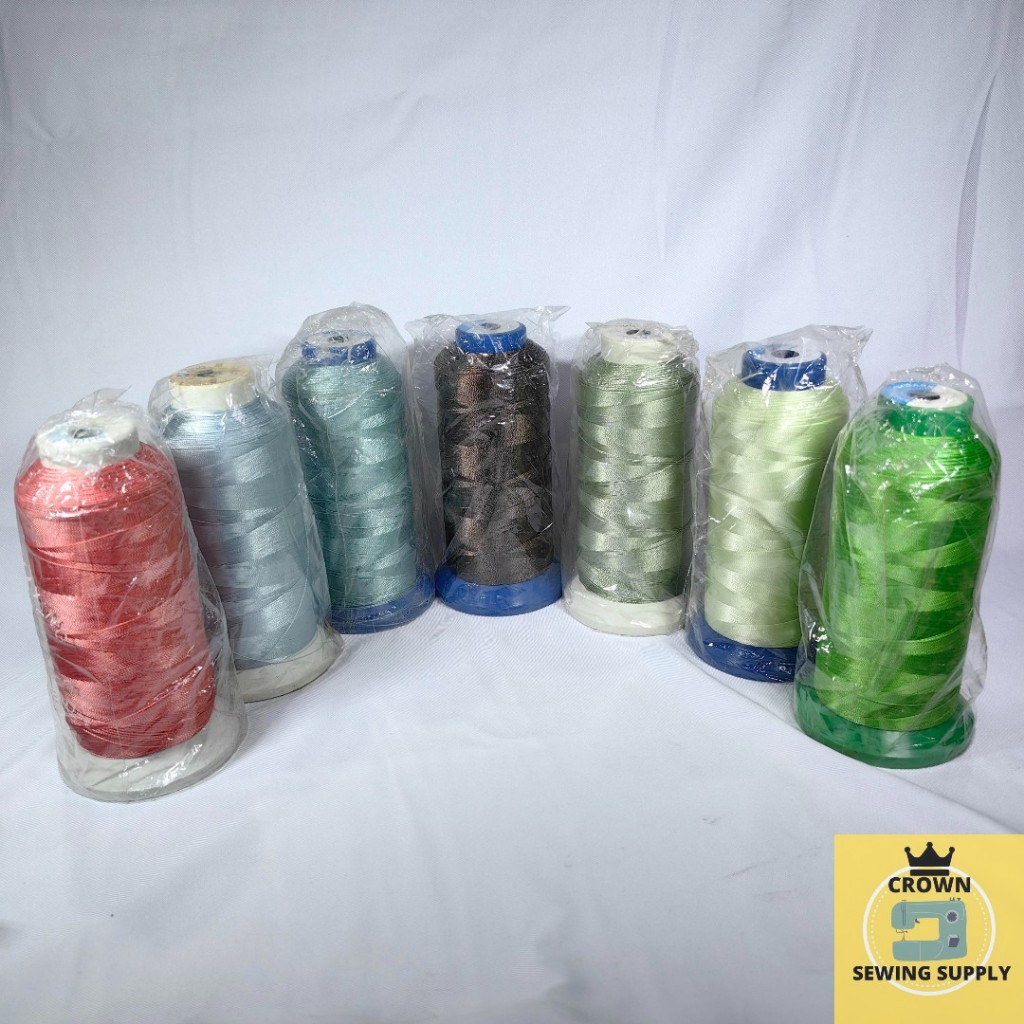 Rugged Nylon Thread [Chili R, Powder B, Mint, Dark Br, Mantis Gr ...