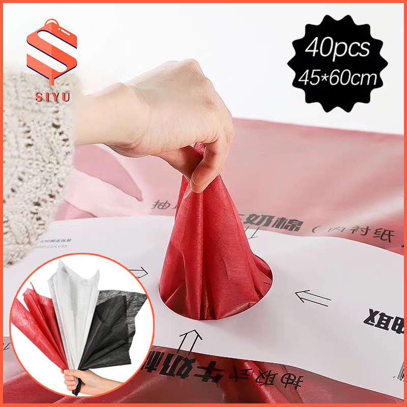 40pcs Tissue Paper Wrapped Flower Paper Handmade Extraction Paper ...