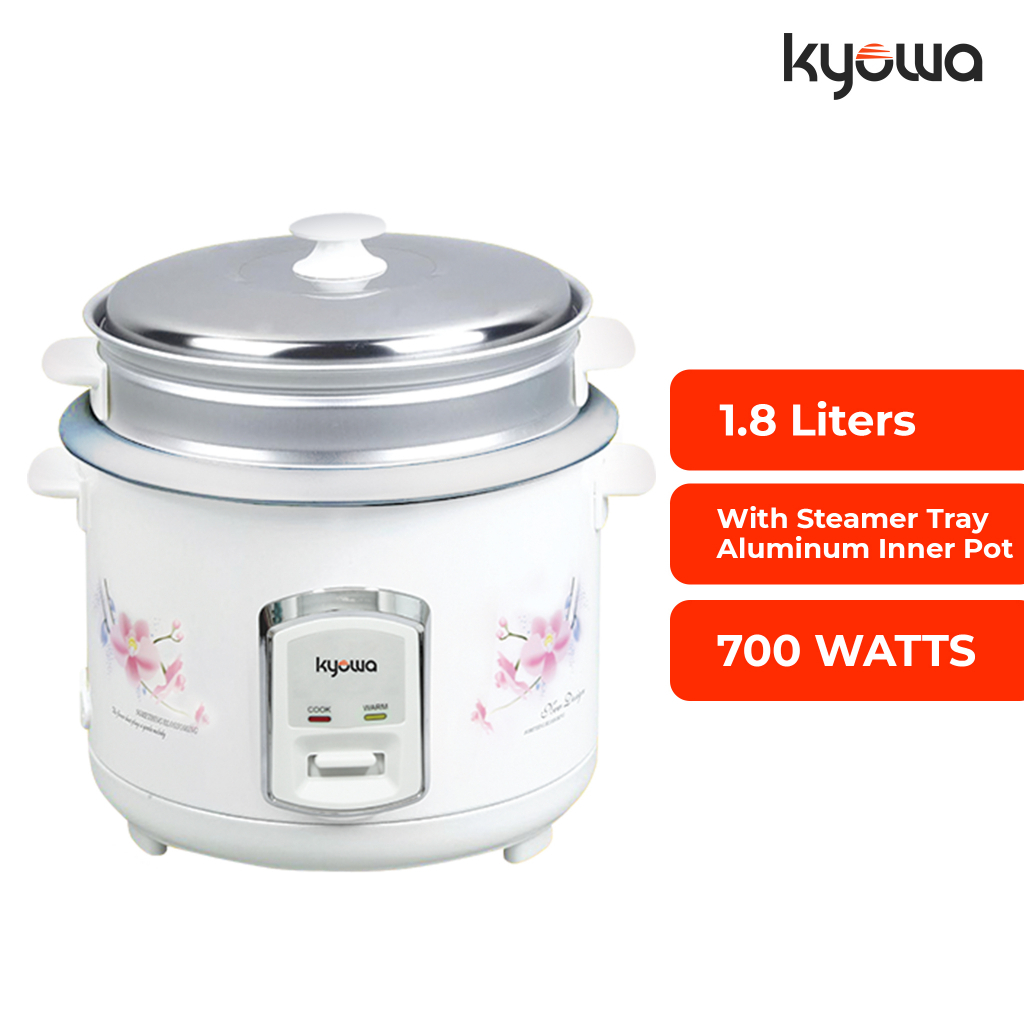 Kyowa 1.8 Liters Rice Cooker with Steamer (KW-2005) | Shopee Philippines