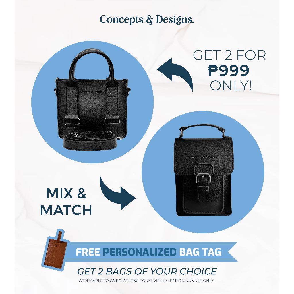 Concepts Designs. Mix Match Bags Shopee Philippines