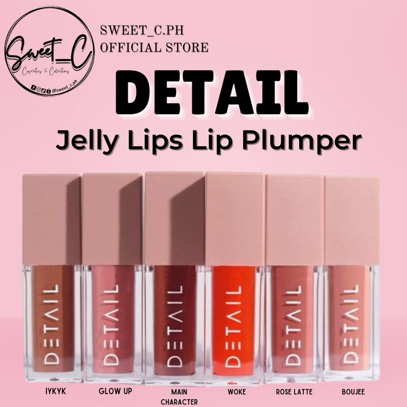 Detail Cosmetics Jelly Lips in Lip Plumper | Shopee Philippines