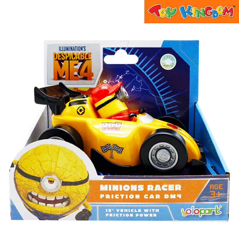 Despicable Me 4 AMK Series Minions Racer Friction Car | Shopee Philippines