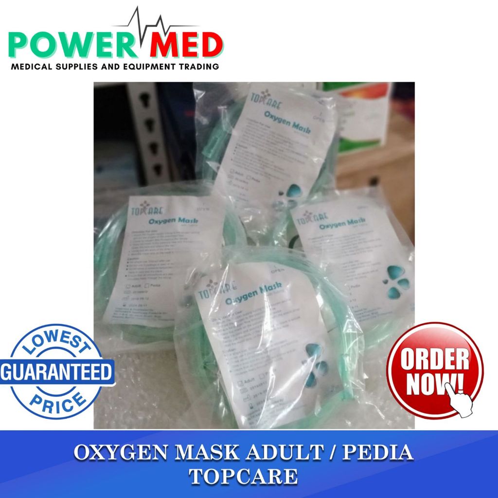 OXYGEN MASK ADULT AND PEDIA | Shopee Philippines