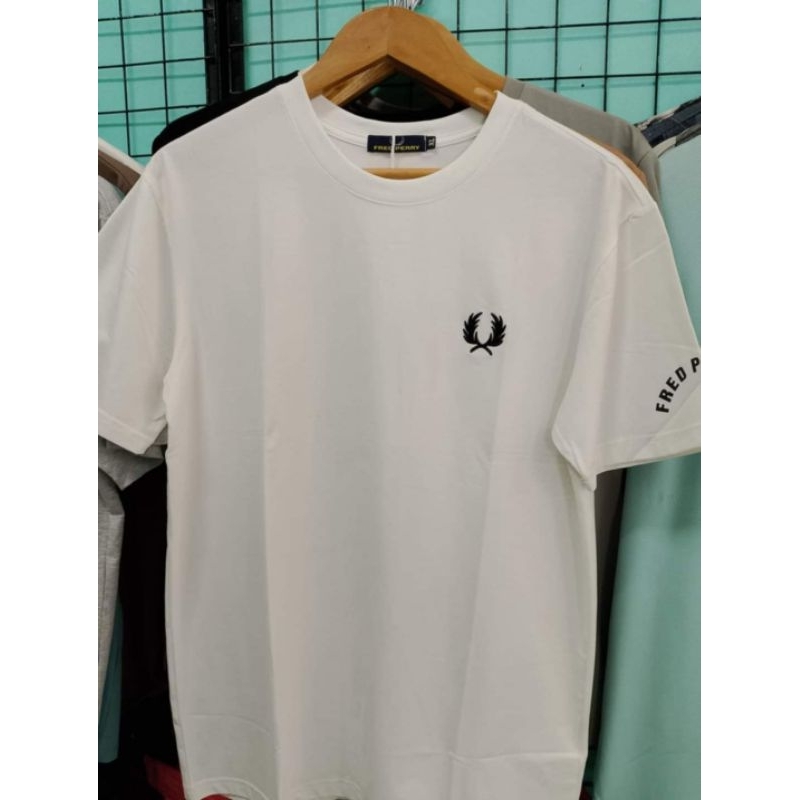 T-shirt pour homme Fred Perry Ringer Blanc FRED PERRY | Decathlon