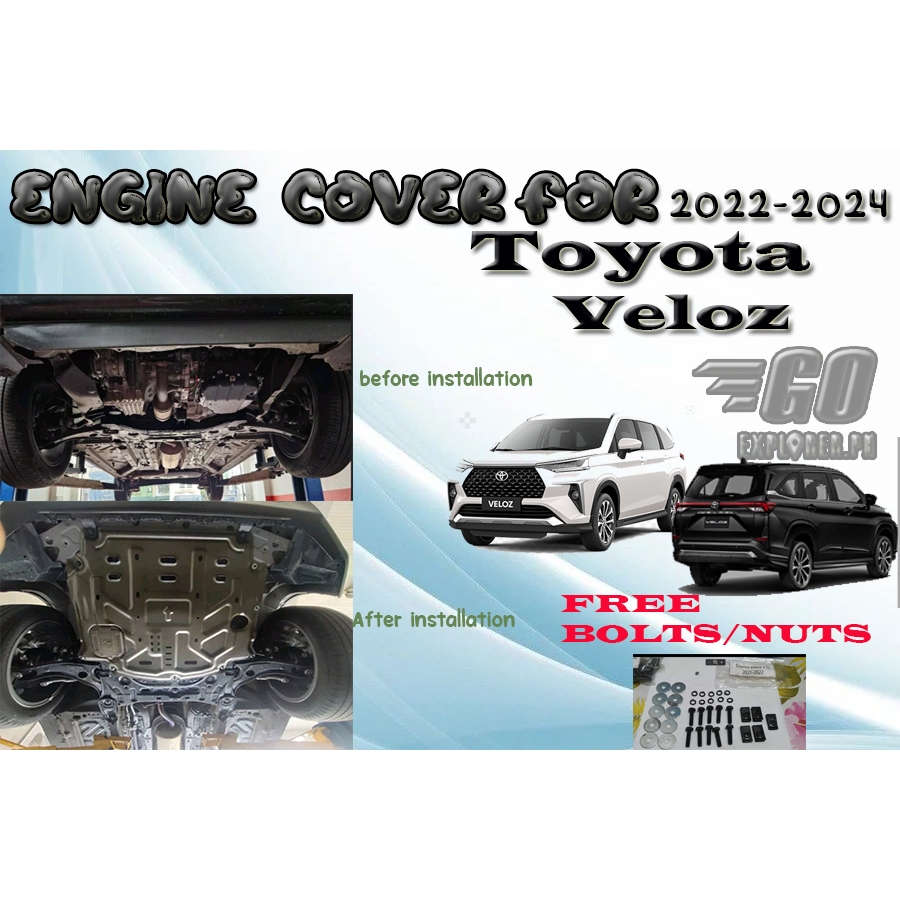 TOYOTA VELOZ ENGINE COVER 2022 2024/ Engine GUARD TOYOTA VELOZ / UNDER