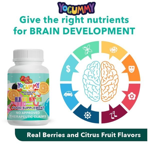 Yogummy Multivitamins Multivites for Adults & Kids Complete Vit E,C