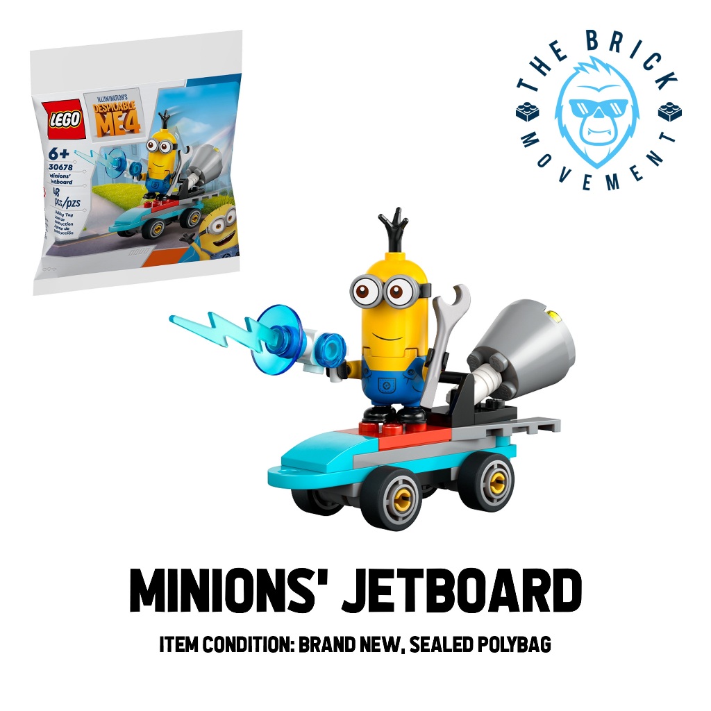 LEGO 30678 Minion s Jetboard Polybag Shopee Philippines