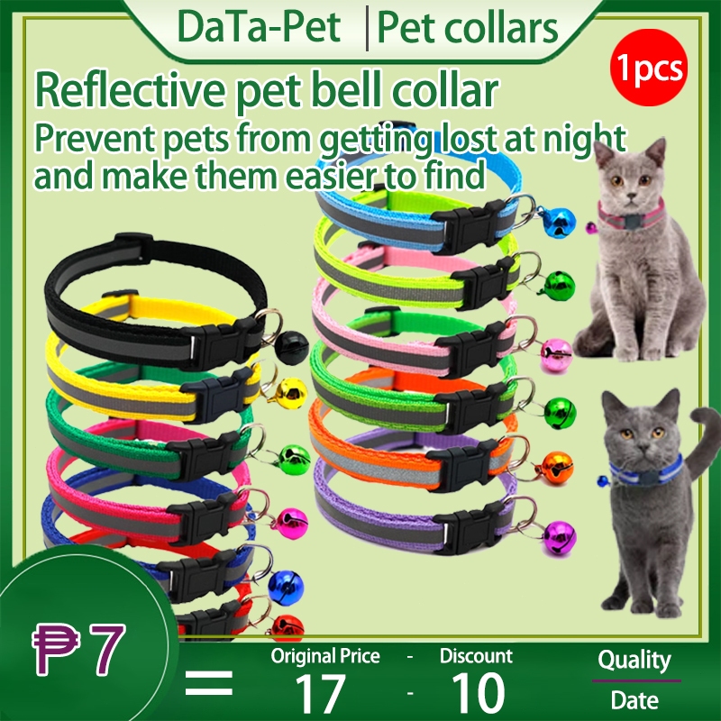 Dog Collar Pet Cat Collar Adjustable Safety Reflection Collars with ...