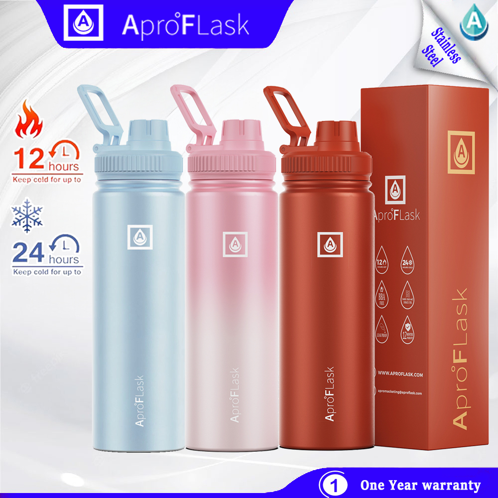 Apro°Flask 22oz Insulated Tumbler Hot and Cold Stainless Steel Vacuum ...