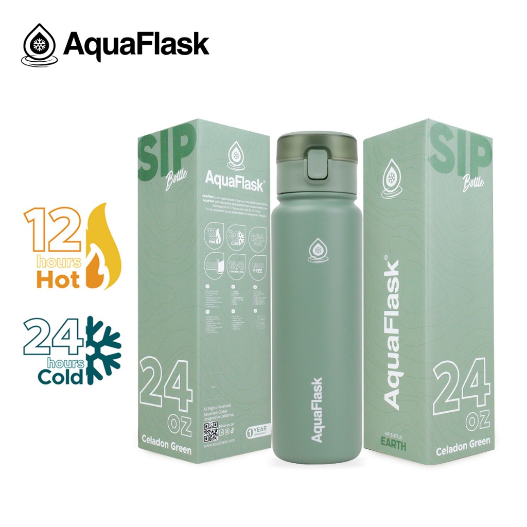 Aquaflask Sip (18oz/24oz) Bottle Aqua Flask | Shopee Philippines