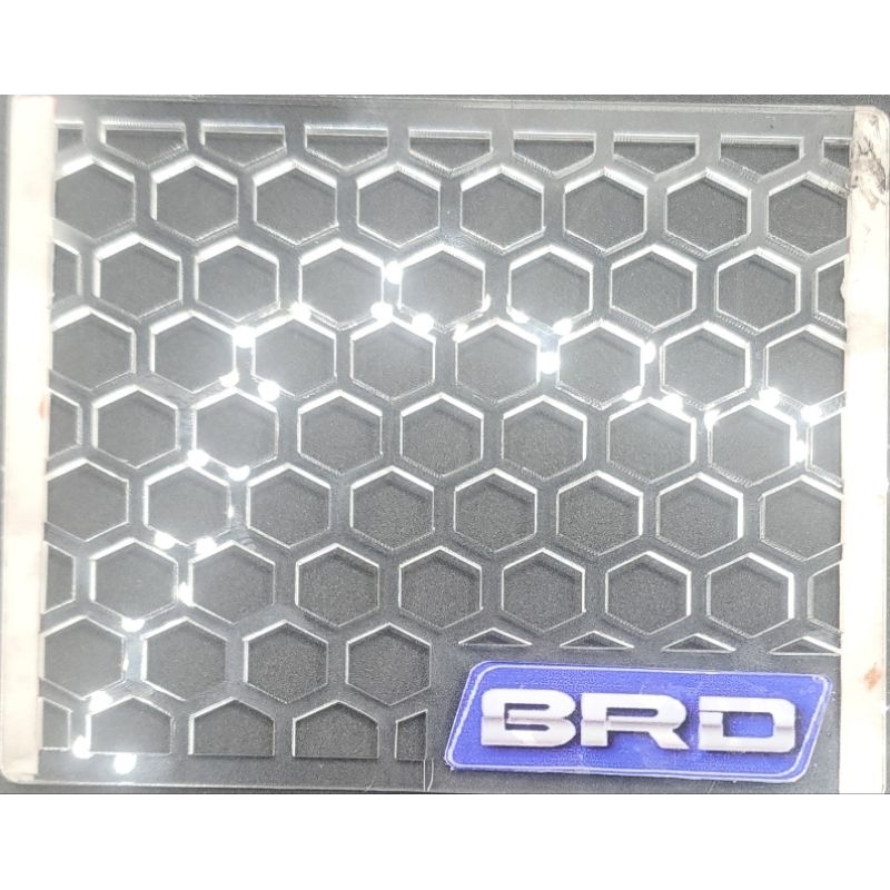 BRD RADIATOR COVER ACRYLIC CLEAR/BLACK FOR NMAX V1/AEROX V1 | Shopee ...