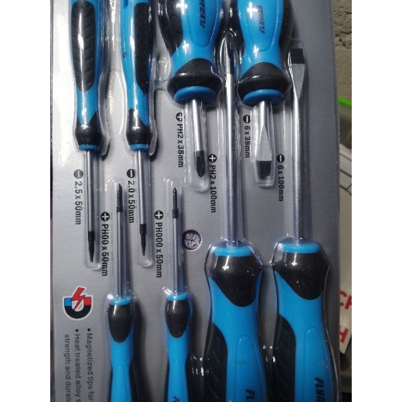 FLYMAN 8 PCs screw driver set original FLYMAN | Shopee Philippines