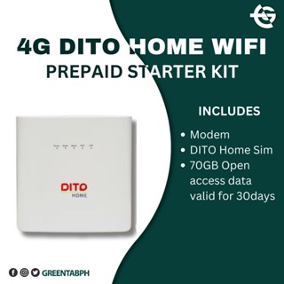 DITO PREPAID HOME WIFI STARTER KIT UNILINK 10 (FREE 70GB DATA) | Shopee ...