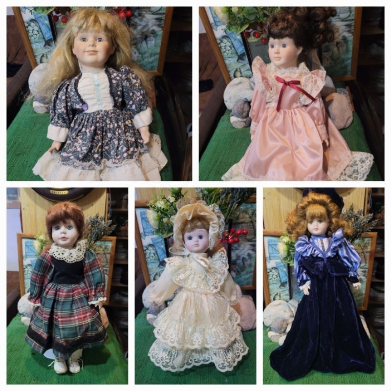 Japan/UK surplus Collectible Dolls 8-18inch heights Geisha and