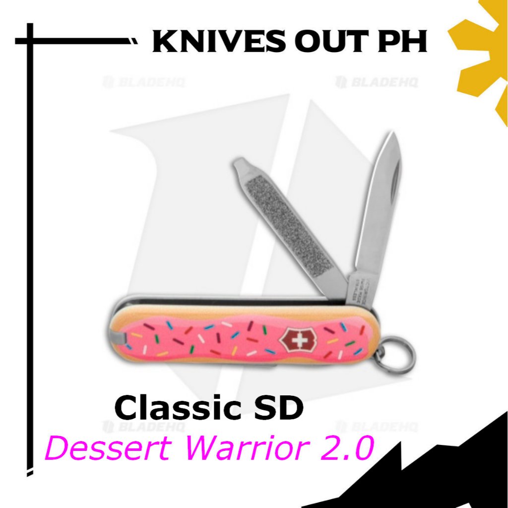 Victorinox Classic SD Swiss Army Blade HQ Dessert Warrior DONUT