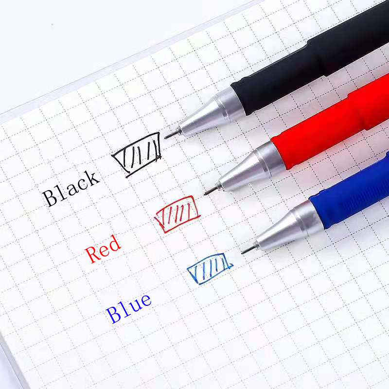100pcs/box Ball pen Gel pen black gel Needle ball tip Office & School ...