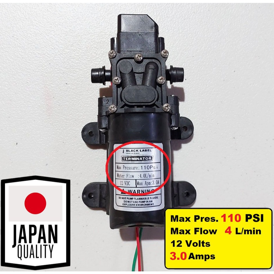 PUMP with MOTOR for Electric Rechargeable Knapsack Sprayer 12V ...