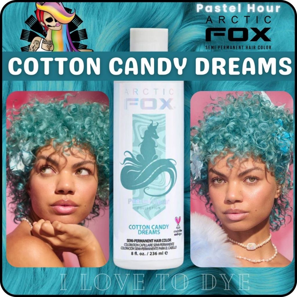 [I Love to Dye] Arctic Fox Cotton Candy Dreams Pastel Hour Semi ...