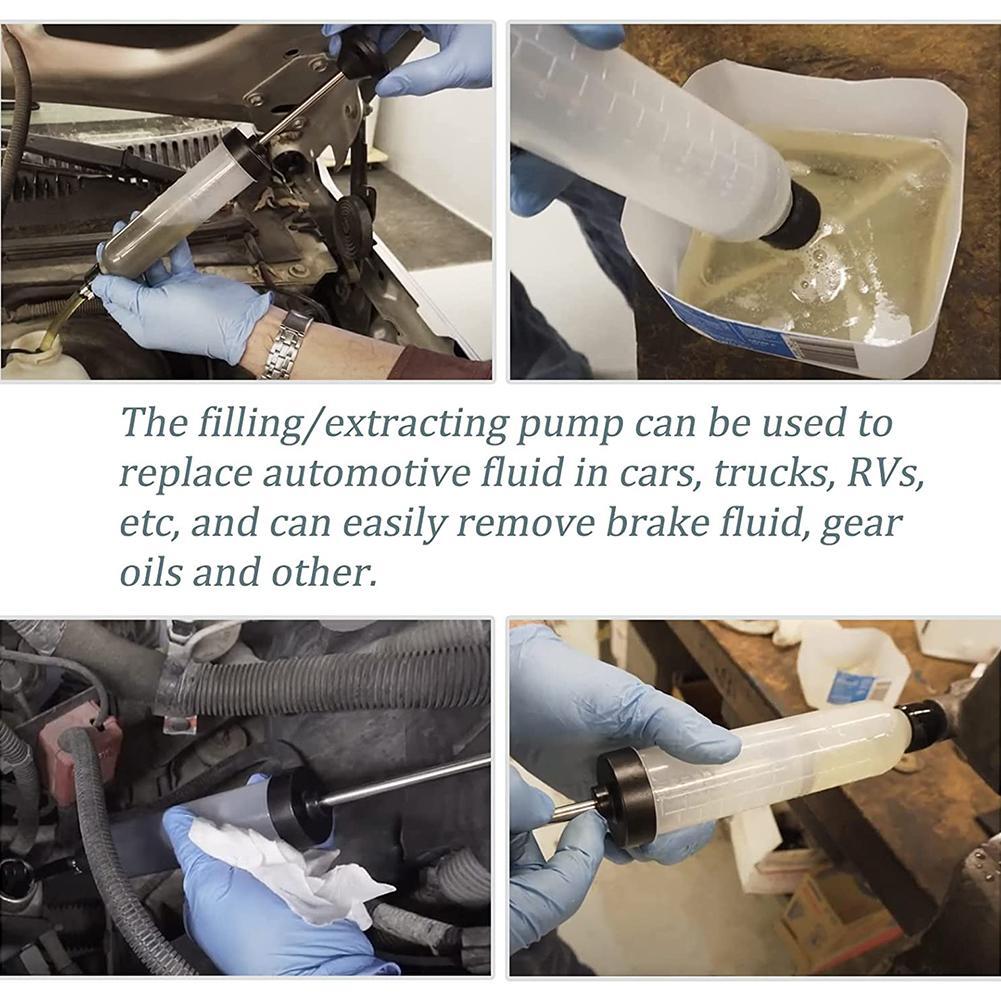 Car Oil Fluid Extractor Filling Automotive Fuel Extraction Transfer ...