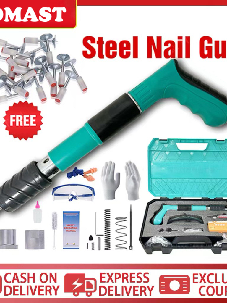 Nail gun Manual Steel Nails For Concrete Rivet Tool Steel Rivet Gun ...