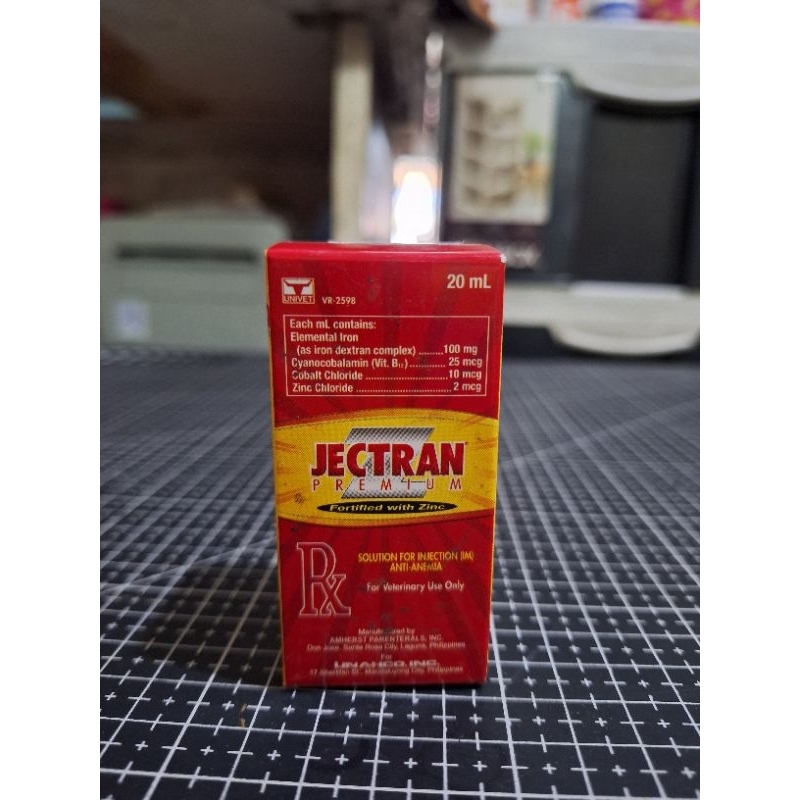JECTRAN PREMIUM 20ML/10ML Anti-Anemia for Pigs | Shopee Philippines