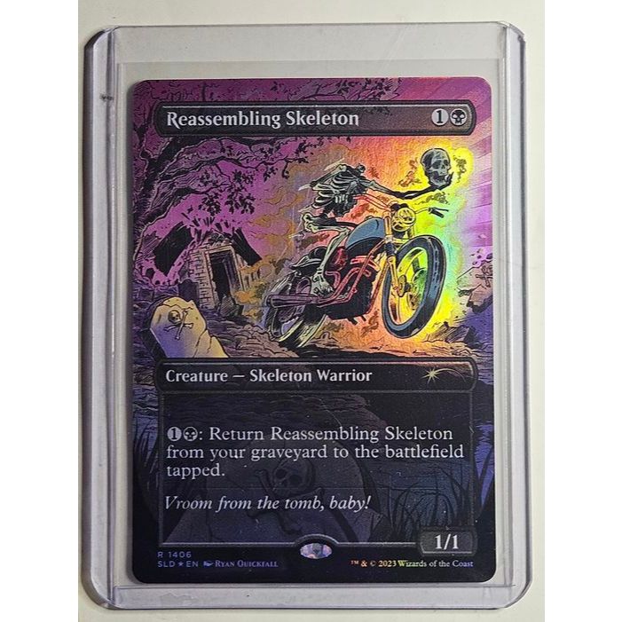 Reassembling Skeleton Secret Lair Drop SLD MTG Magic the Gathering 07/ ...