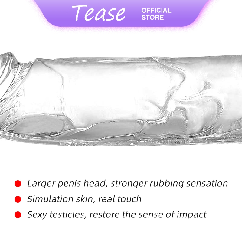 Tease Waterproof 7.9 inch deldo Asian Japanese Version strap on Dildo ...