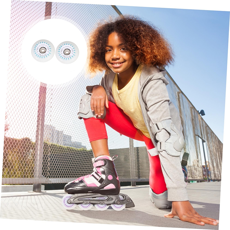 80A LED Inline Skates Wheels Multicolors Luminescence Flash Inline ...