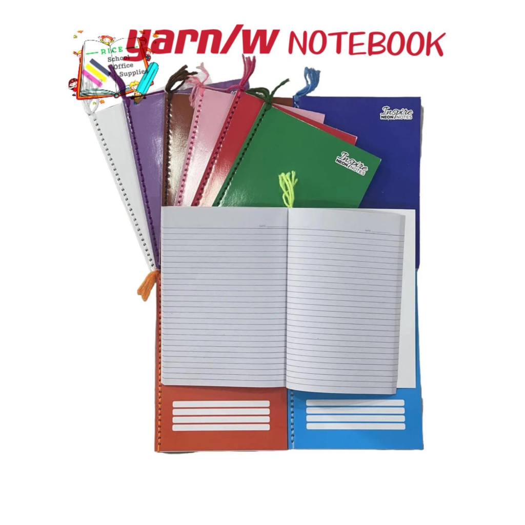 1pc Ordinary Notebook [Writing/Composition/Spiral/Yarn] 80'' leaves for ...