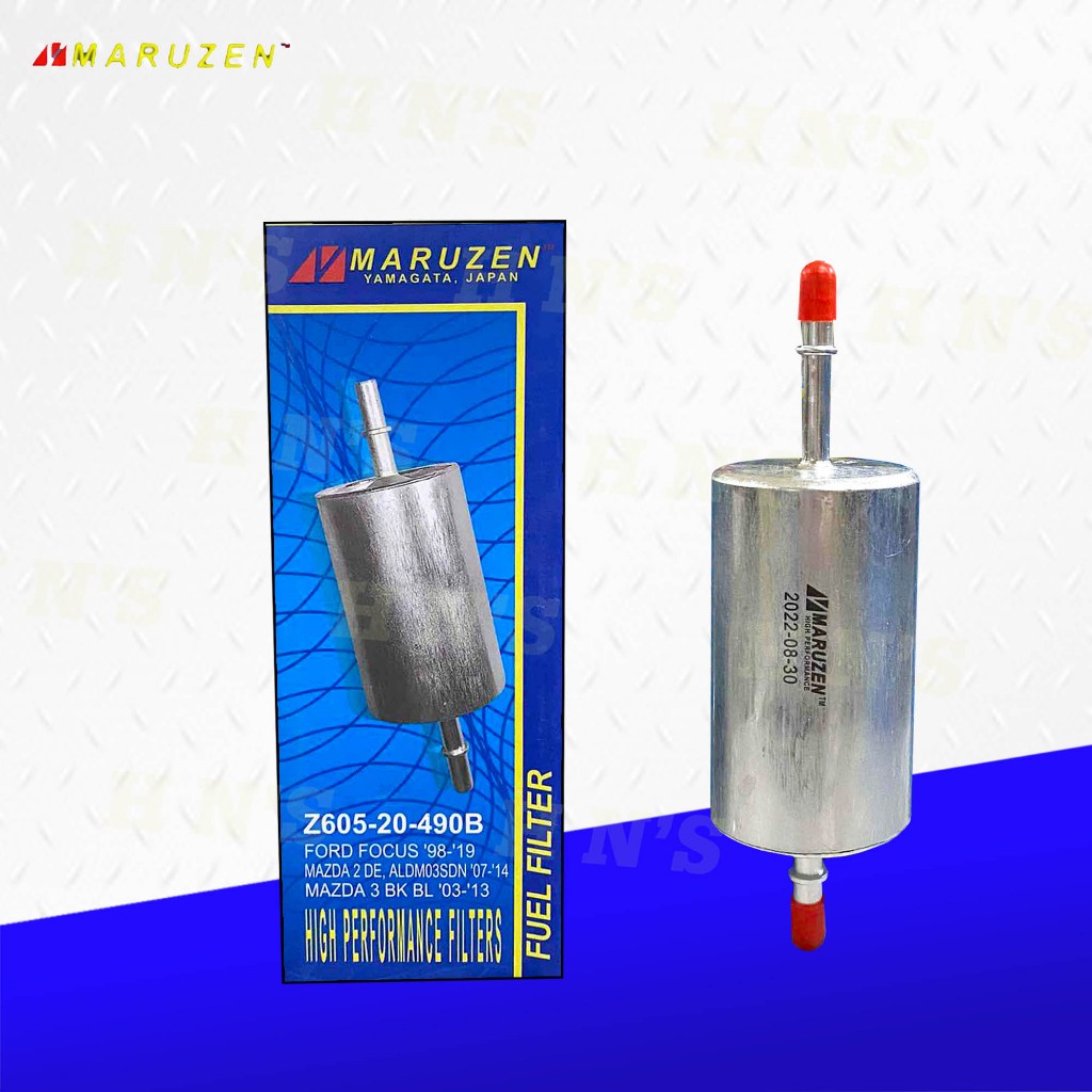 Maruzen Fuel Filter ( Z605-20-490B ) Ford Focus ( 1998 - 2019 ) / Mazda ...
