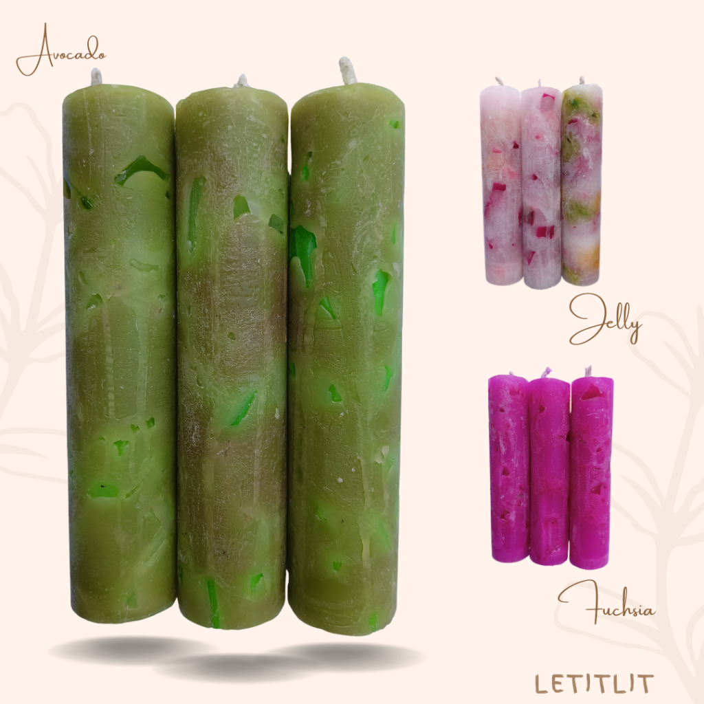 Pack by 3 candles (3pcs/pack) Bigger and Better MATIBAY 7 hours light ...