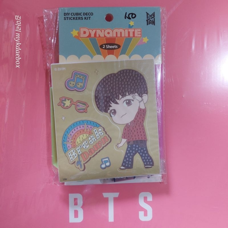 Tinytan DIY Cubic Sticker Dynamite Ver | Shopee Philippines