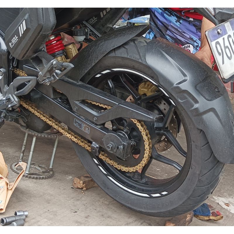 RS200 ROUSER200 NS200 GOLD CHAINSET DID ORING TYPE 520H | Shopee ...