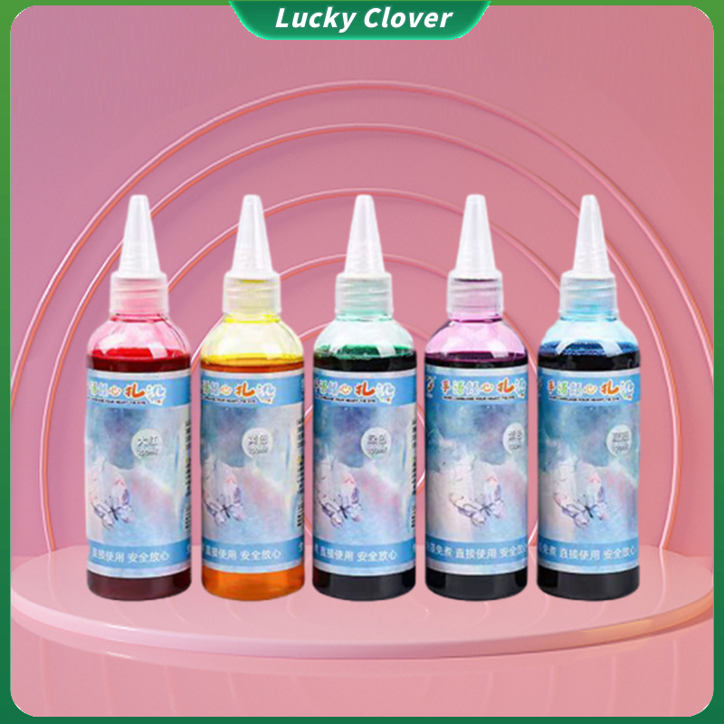 5 Colors Tie Dye Ink Tool Set Fabric Dye Kit Multifunctional Clothing ...