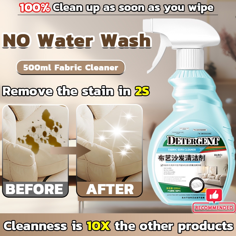 No washing Sofa cleaner spray 500ml Deodorizing Couch cleaning ...