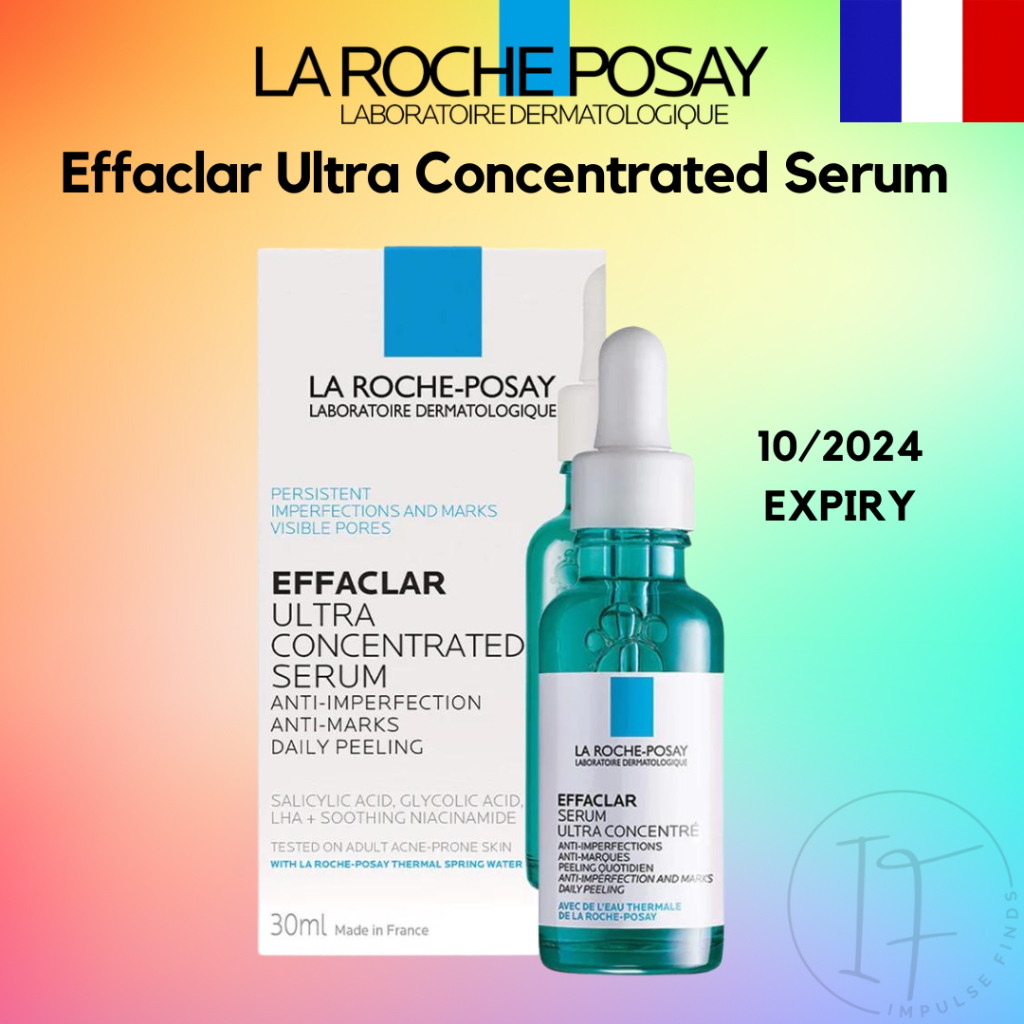 La Roche Posay Effaclar Serum Ultra Concentrated Serum 30ml | Shopee ...