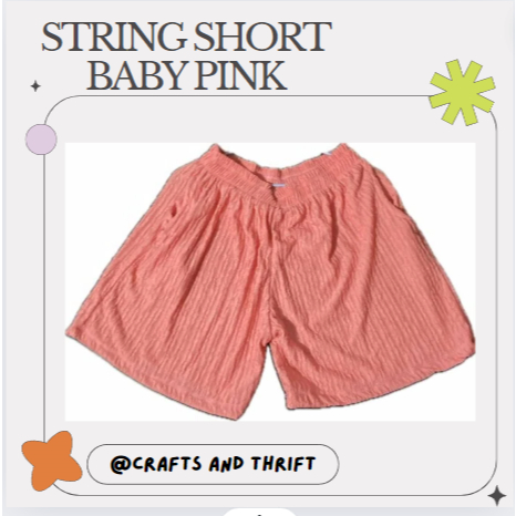 Draw string shorts Thailand inspired plus size (2xl) | Shopee Philippines