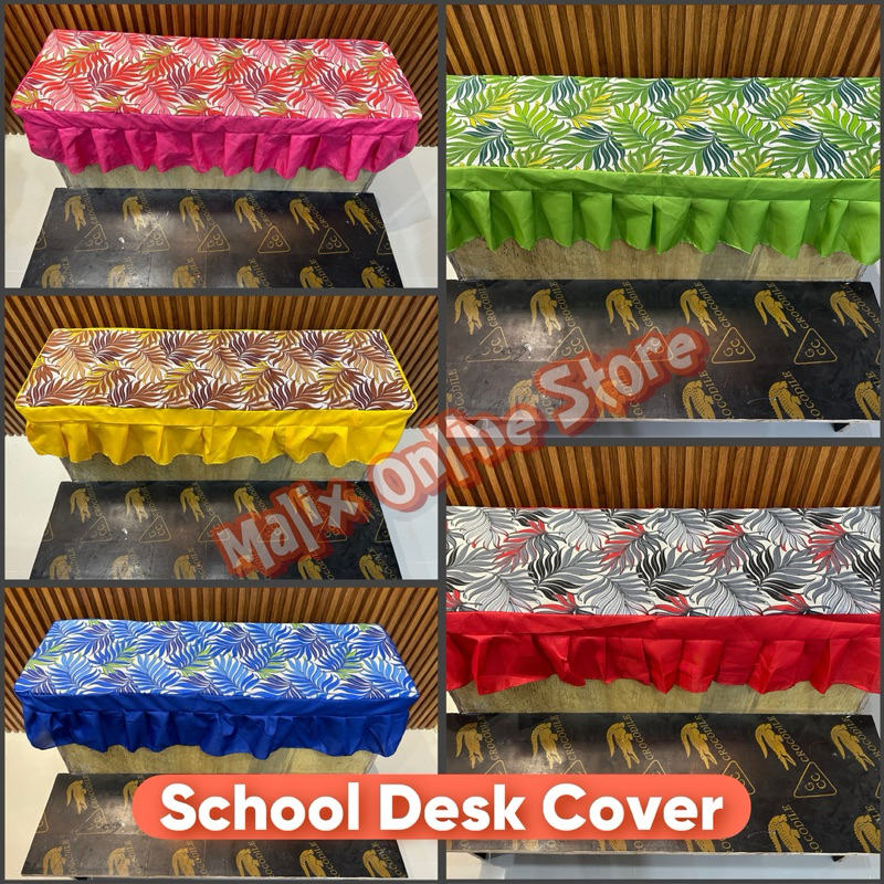 School Desk Cover Tropical Vibe 39.5 Inches Length 12 Inches Width ...