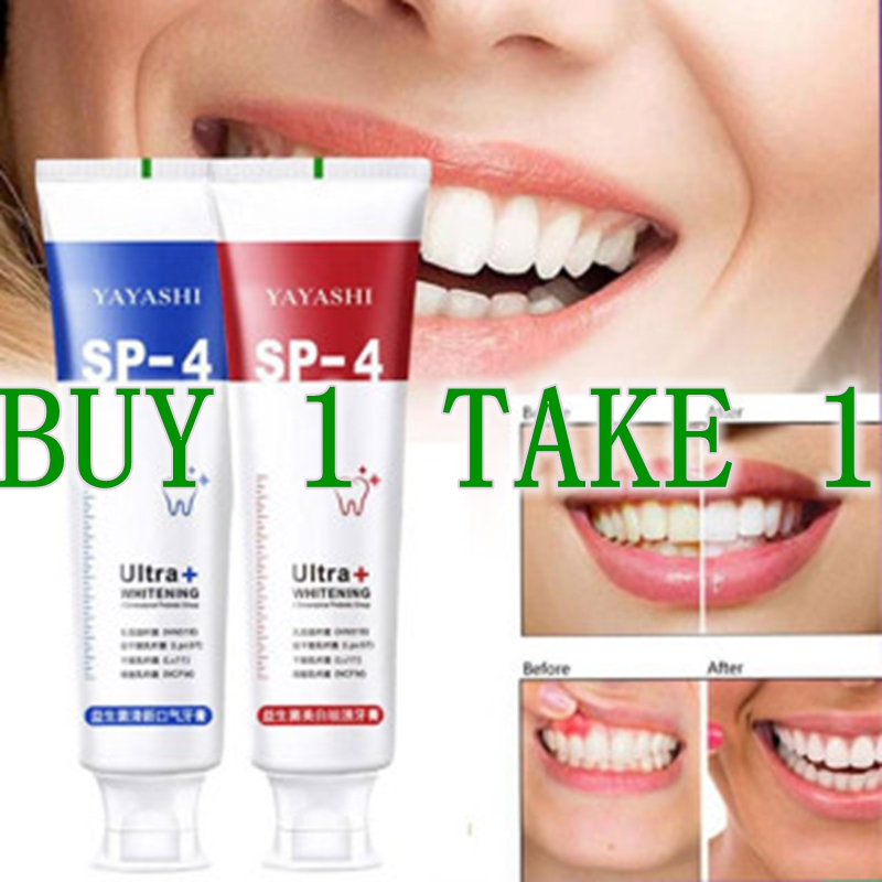 SP-4 Probiotic Remove Teeth Whitening Toothpaste Remove Tooth Stains ...