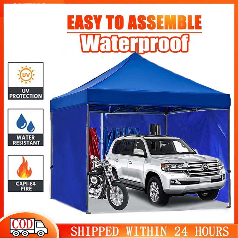 Retractable Tent 3x3/3x4.5/3x6 Meter Car Tent Garage Heavy Duty Outdoor ...