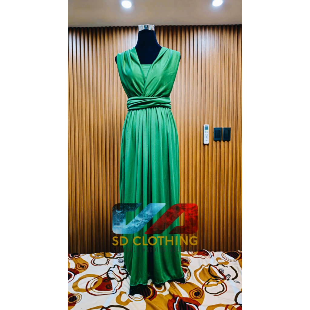 Infinity Dress - EMERALD GREEN Wedding Dress | Shopee Philippines