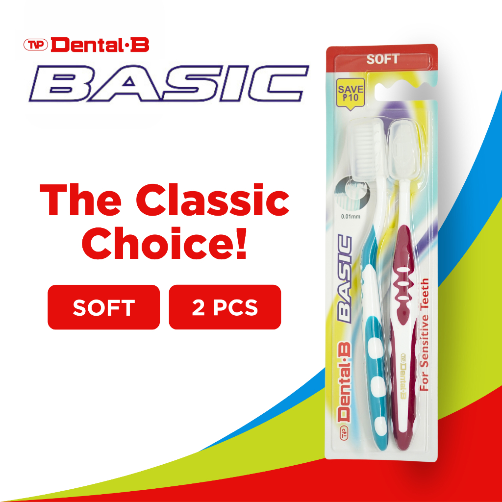 TVP Dental B Basic Soft Twin toothbrush | Shopee Philippines