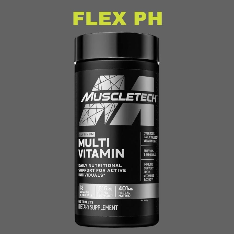 MuscleTech Platinum Multi Vitamin 90tabs | Shopee Philippines