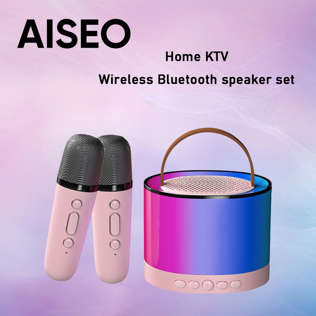 K52 Wireless Karaoke Bluetooth Speaker Home KTV Karaoke Machine Dual ...