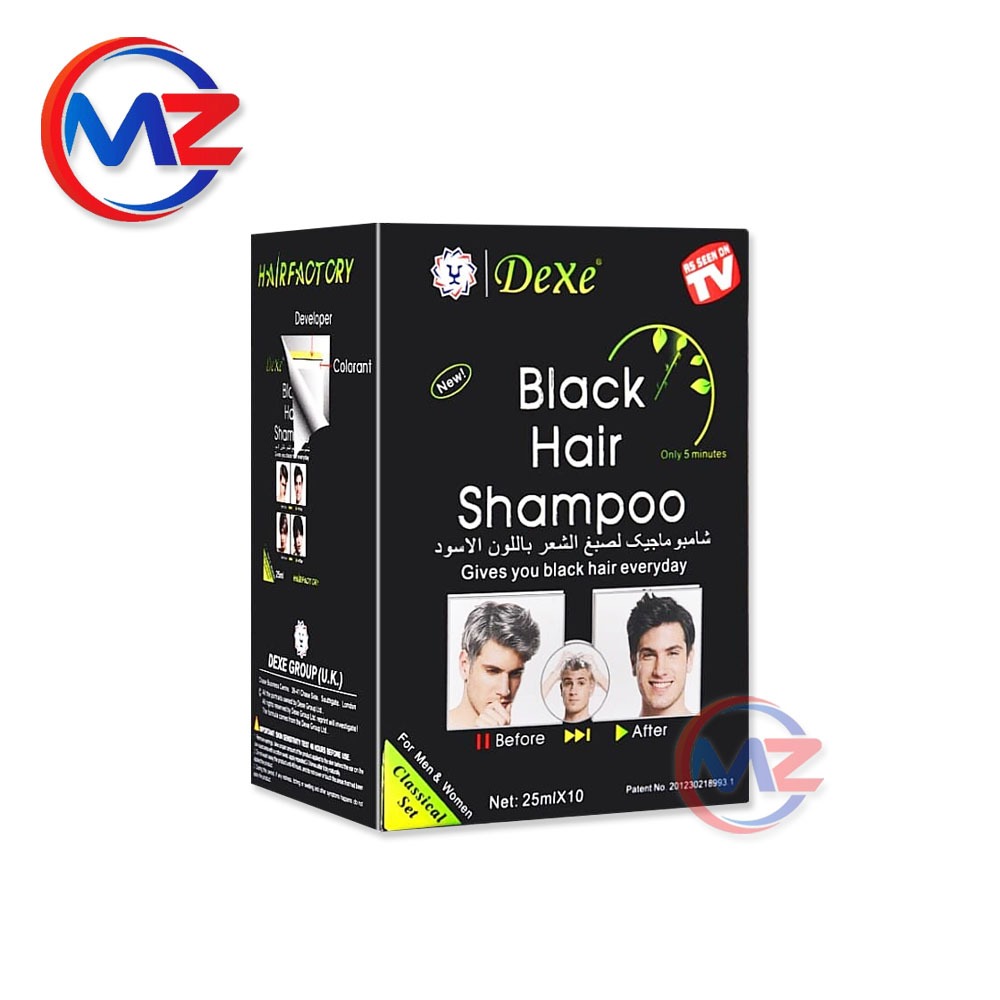 Dexe Black hair Shampoo 25mlx10 | Shopee Philippines