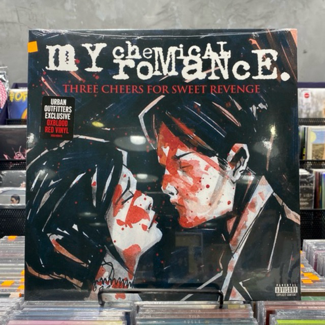 My Chemical Romance Three Cheers For Sweet Revenge Vinyl Cover Dent